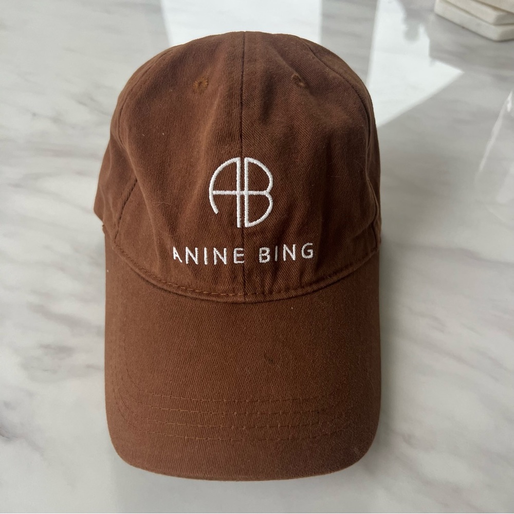 Anine Bing Hat Brown